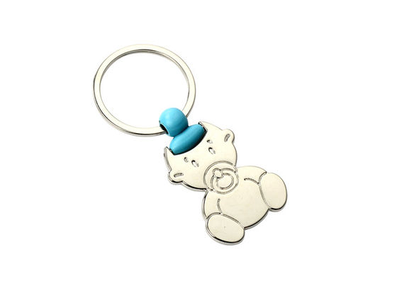 Mô hình em bé 2mm Móc khóa kim loại dễ thương Chìa khóa mua sắm Token Keyring