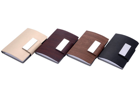 Debossing Name Card Holder Case Case Da PU Leather In kỹ thuật số Hộp đựng thẻ