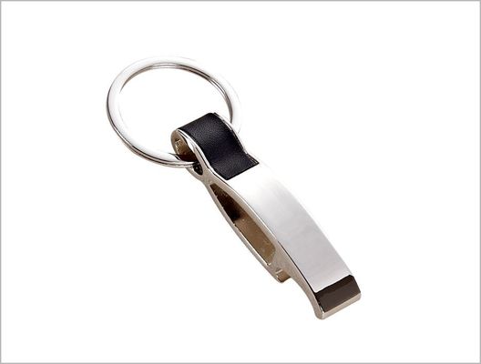 Dụng cụ mở chai bằng da PU Giá đỡ chìa khóa Đa chức năng Màu Pantone