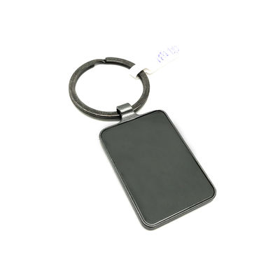 Giá tốt Logo tùy chỉnh Black Gun Metal Keychain Holder cho bán hàng cao trực tuyến