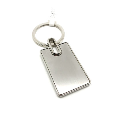 Giá tốt Là người giữ keychain kim loại với hợp kim kẽm cho bạc trực tuyến