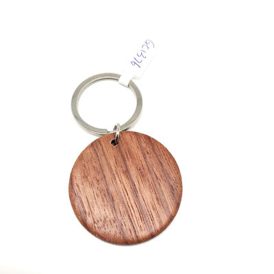 Giá tốt Nhẫn chìa khóa bằng gỗ có chữ ký thân thiện với môi trường có thể tùy chỉnh để trang trí phong cách trực tuyến