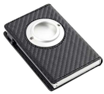 Giá tốt RFID Rectangle Wallet of Card Coordination với nút khóa từ tính trực tuyến