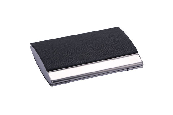 Giá tốt 50 Khả năng thẻ kinh doanh Snap đóng tên thẻ giữ kim loại / PU cho nam giới và phụ nữ trực tuyến