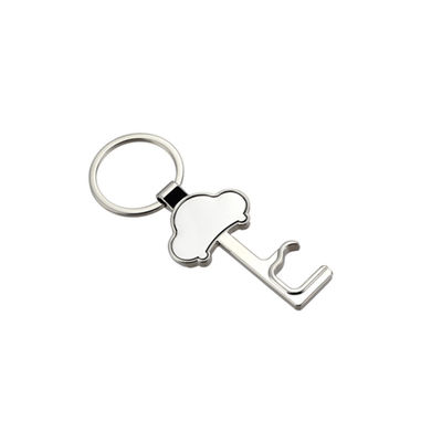 Giá tốt Máy mở chai bia kim loại bọc với logo tùy chỉnh và keychain trực tuyến