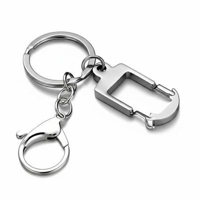Giá tốt OEM/ODM As Photo Zinc Alloy Metal Keychain Holder for Customized Manufacturing trực tuyến