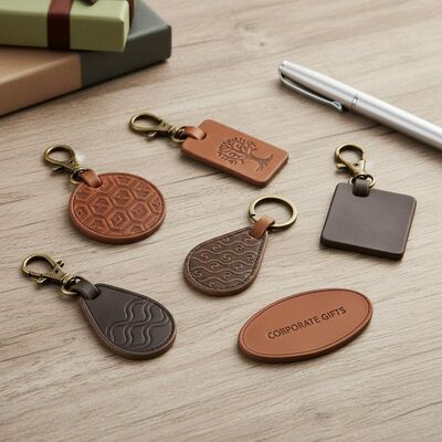Giá tốt Keychain da Keychains tùy chỉnh Mô hình phong cách cổ điển Đứng bền Thêm trang trí phong cách cho quà tặng và đồ công ty trực tuyến