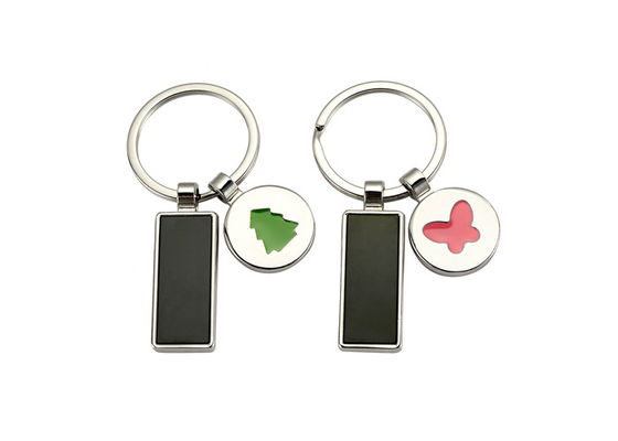 Giá tốt Khuyến mãi Biểu trưng tùy chỉnh Giá đỡ bằng kim loại Mặt dây chuyền dễ thương Thân hình chữ nhật trực tuyến