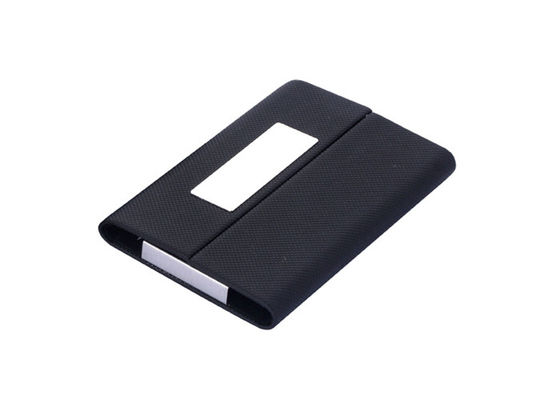 Giá tốt Từ tính Giá đựng thẻ tên bằng da PU In kỹ thuật số Hộp đựng thẻ từ trực tuyến